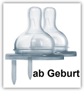 Pura Kiki Saugeraufsatz aus Silikon ab der Geburt