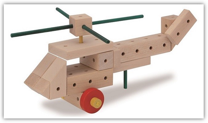 Konstruktions-Baukasten von Matador Helikopter
