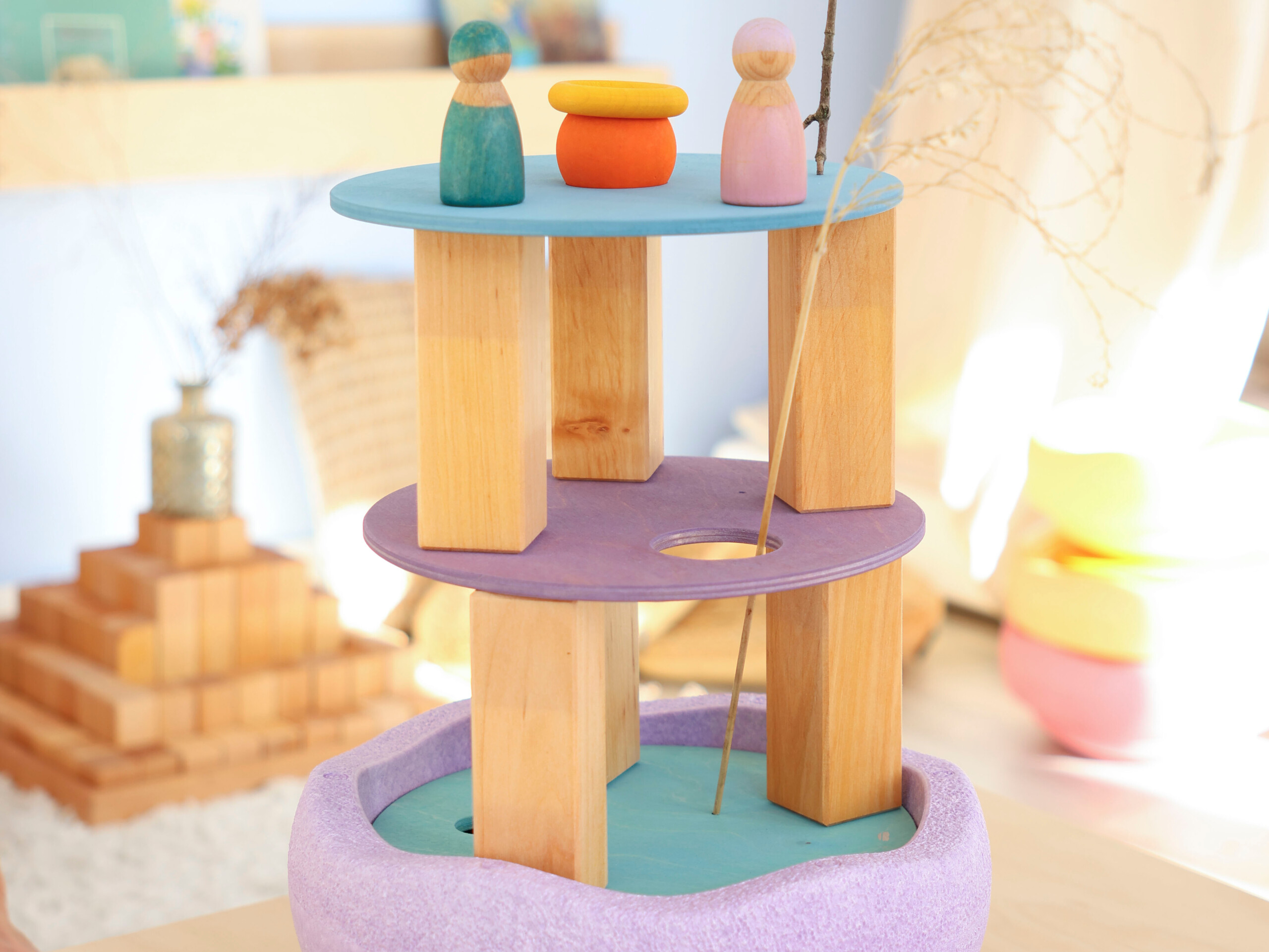 Mit Stapelstein, GRIMM's & TiSsi