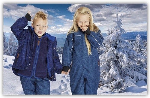 kinder winter bekleidung schneeanzug von green cotton