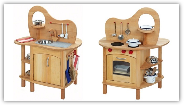 Spielküchen für gemeinsames Spielen