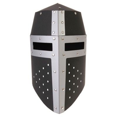 Ritterhelm aus hochwertigem Spezialkarton