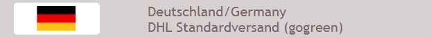 Deutschland DHL Standardversand (gogreen) Deutschland DHL Standardversand (gogreen)