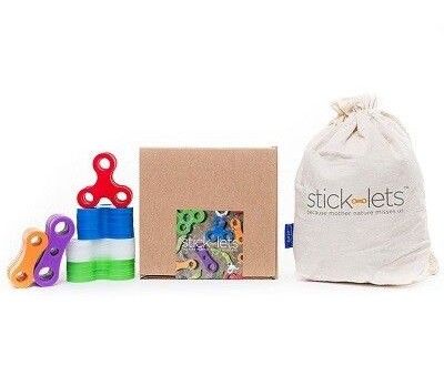 Stick-lets in verschieden großen Sets, im Karton und im Beutel