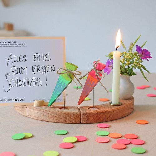 Einschulung feiern und Geschenke für die Schultüte