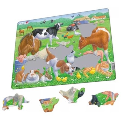 Bauernhof Kinderpuzzle von Larsen Bauernhof Kinderpuzzle von Larsen