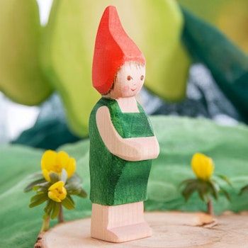 Wichtel Pepe Holzfigur 11 cm hoch von Ostheimer
