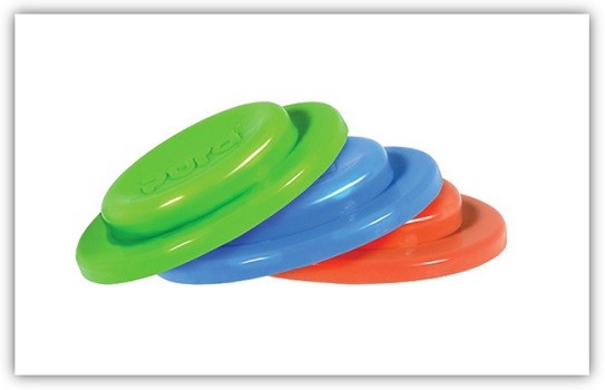 Pura Kiki Deckel aus Silikon im 3er-Set