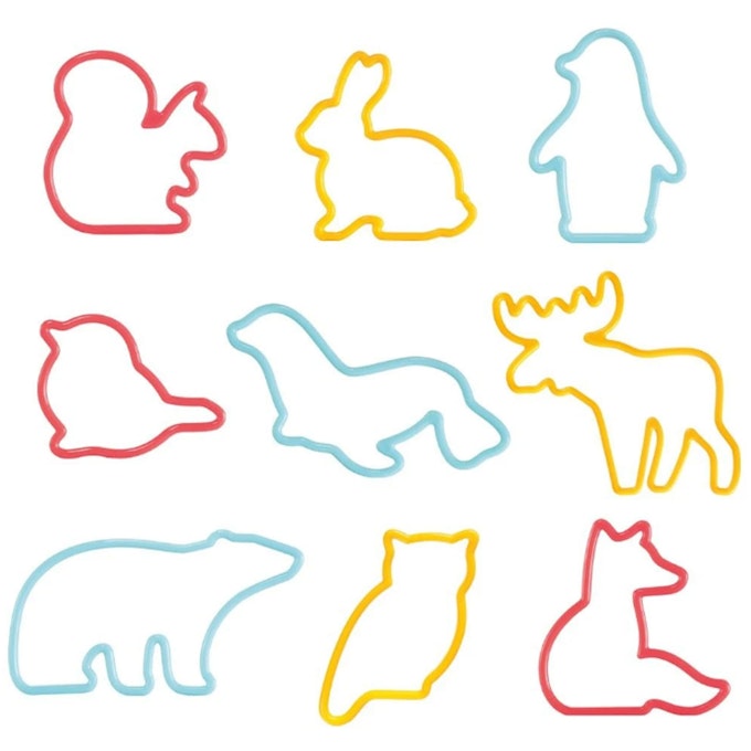 Ausstechformen Tiere, 9 St. von tescoma