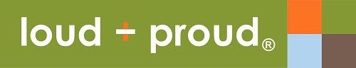 loud + proud Logo