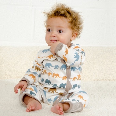 pigeoin bio strampler ohne fuß mit umschlagbündchen