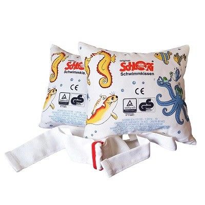 Schlori Schimmkissen mit Seehunden, Seepferdchen, Fischen und einem Oktopus drauf