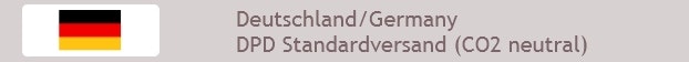 Deutschland DPD Standardversand (CO2 neutral) Deutschland DPD Standardversand (CO2 neutral)