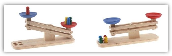 Spielzeug Waage