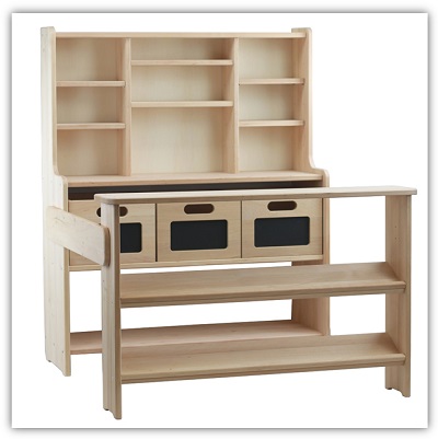 Unbedenkliches Spielen im Kaufladen "Theo"