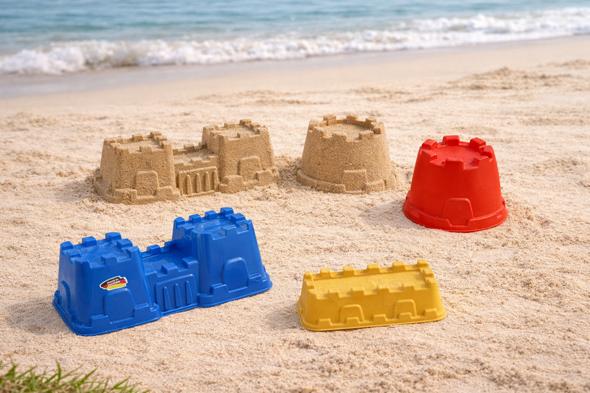 Burgen Set 3tlg. Schnee- & Sandspielzeug von Spielstabil