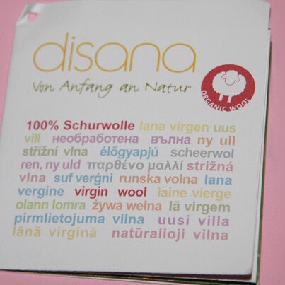 Disana Etikett Disana Etikett