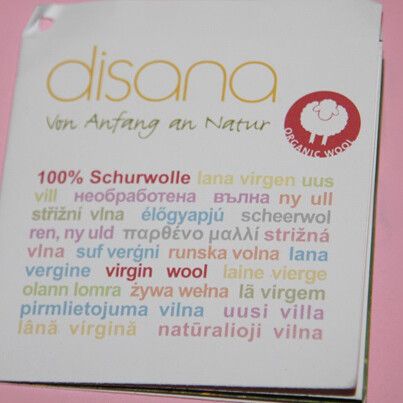 Disana Etikett 