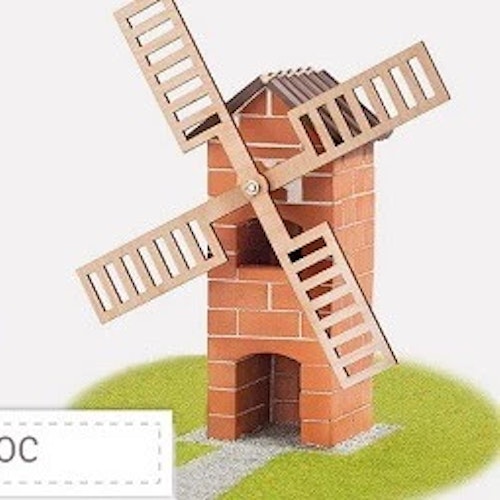 teifoc Steinbaukasten mit echtem Mörtel und Wiederauflösen