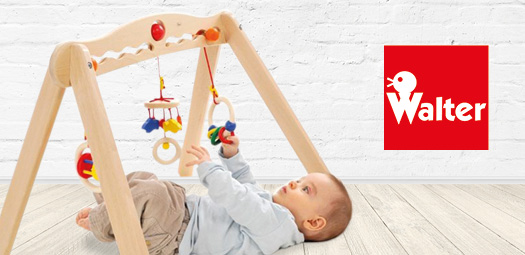 Babytrainer von Walter aus Massivholz