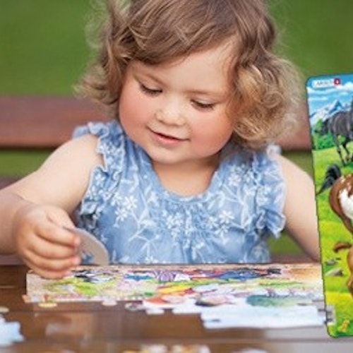 Larsen Kinderpuzzles für Kleinkinder von 2 bis 6 Jahren