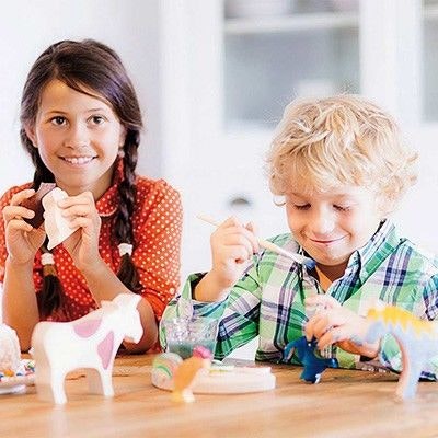 Ostheimer DIY Figuren zum Bemalen! Das Kreativ-Set zum Selbstbemalen und Ausprobieren von Ostheimer