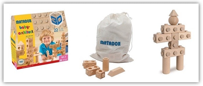 Matador Set im Aufbewahrungsbeutel Matador Set im Aufbewahrungsbeutel