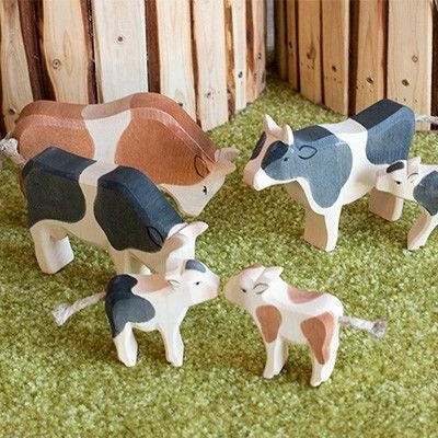 Die Ostheimer Kuh mit Kalb und Stier ist eine tolle Kombination. Ostheimer Kühe