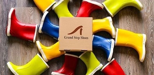bunte Gummistiefel von Grand Step Shoes