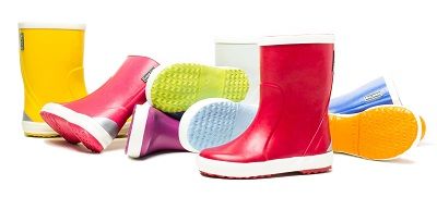 Gummistiefel in bunten Farben