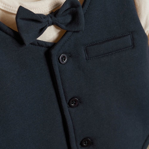 Langarm Strampler Anzugstyle