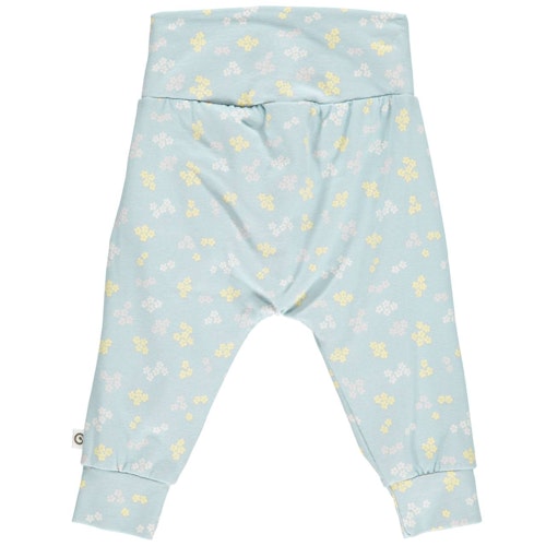 Edle Krabbelhose Schleife Blumen
