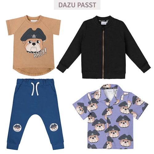 Dehnbares T-Shirt Hund