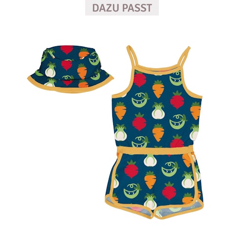 Kurzer Jumpsuit Gemüse