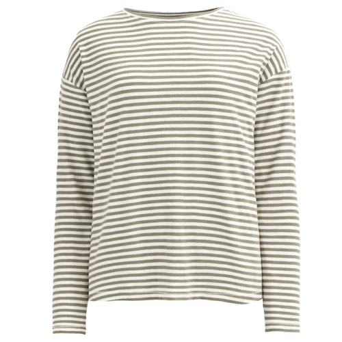 Damen Langarmshirt Ringel