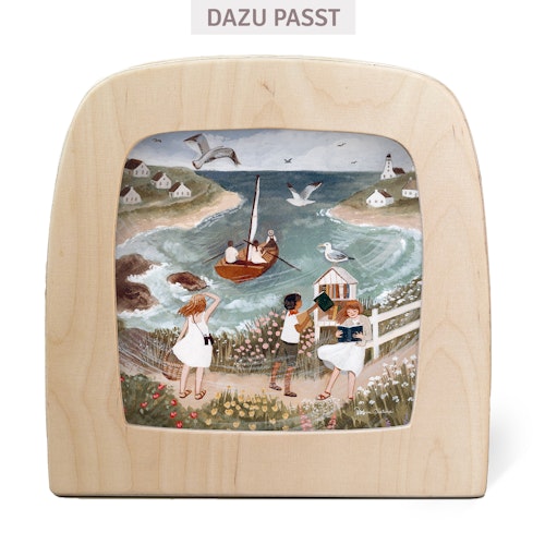 Silhouette Robin Pieterse – Küste