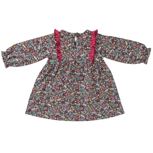 Kleid langarm Winterwald