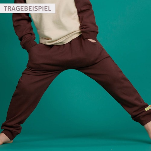 Sweat Jogginghose Bündchen uni