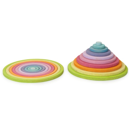 Konzentrische Kreise plus Ringe ab 5 Jahren, 20 Teile