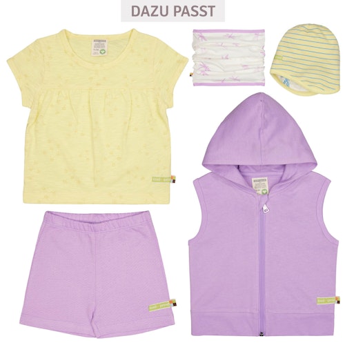 Leichtes Slub Jersey Shirt kurzarm