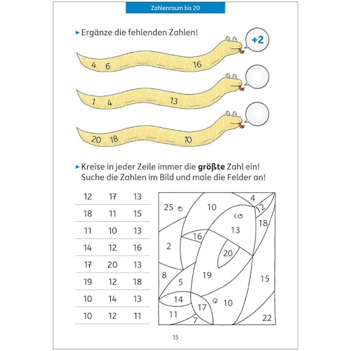 Quer durch die 1. Klasse Mathe & Deutsch Übungsblock