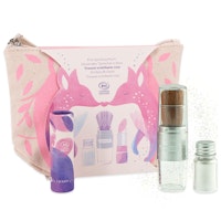 Kinder Kosmetik-Tasche mit Inhalt - Rosa 17 x 12 x 6 cm