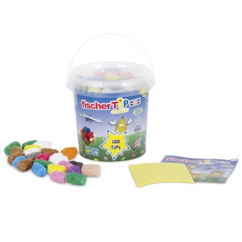 Fischer Tip Starter Set im Aufbewahrungseimer 100 Teile