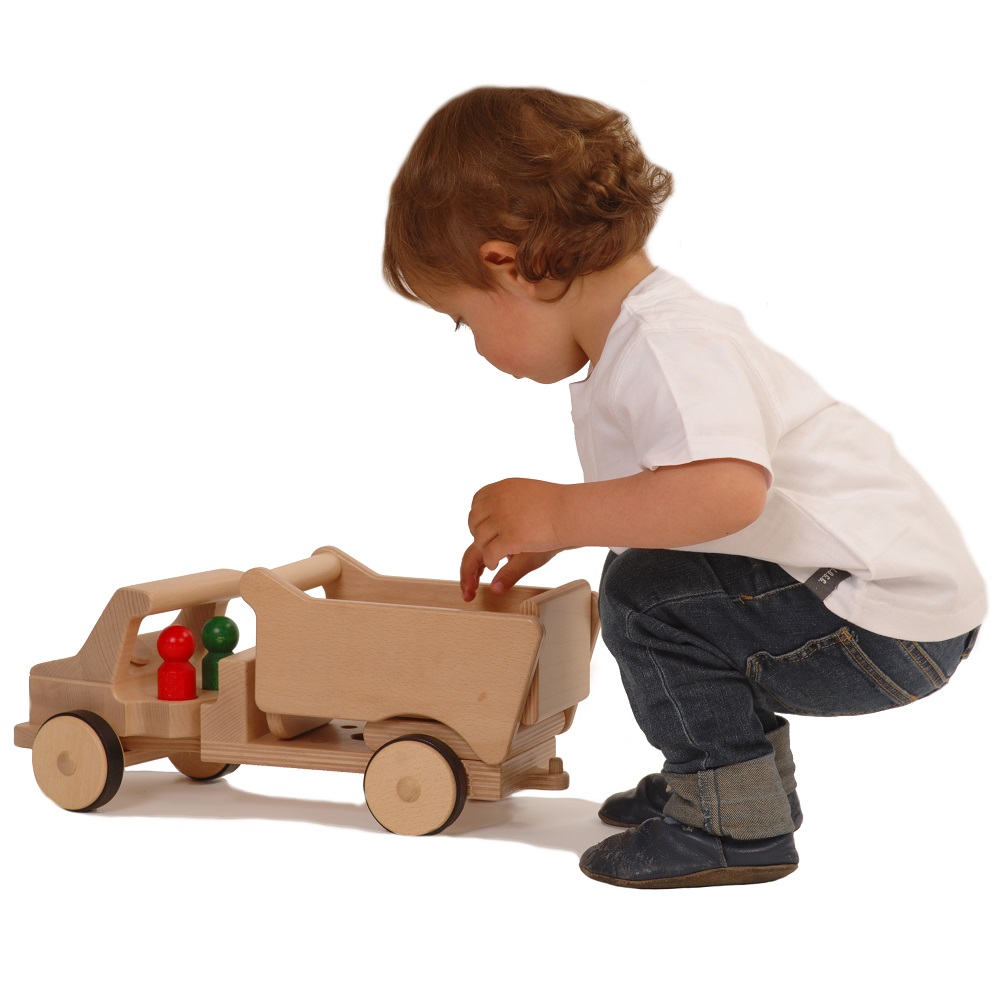 Grundmodell lang mit Kippmulde - creamobil