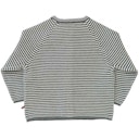 Vorschaubild Kuschelige Baby Strickjacke Ringel