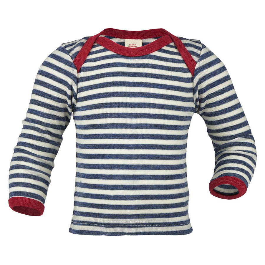 100% Wolle Langarmshirt