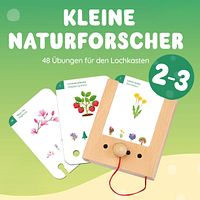 Kleine Naturforscher 2-3 J. Kartensatz (ohne Lochkasten)