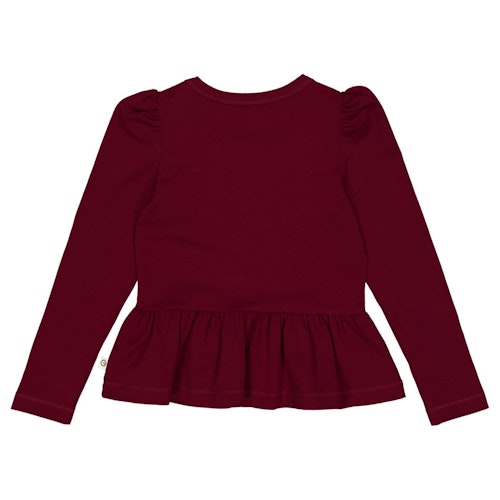 Edles Langarmshirt Schößchen