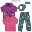Vorschaubild Webhose Jerseyfutter Blumen