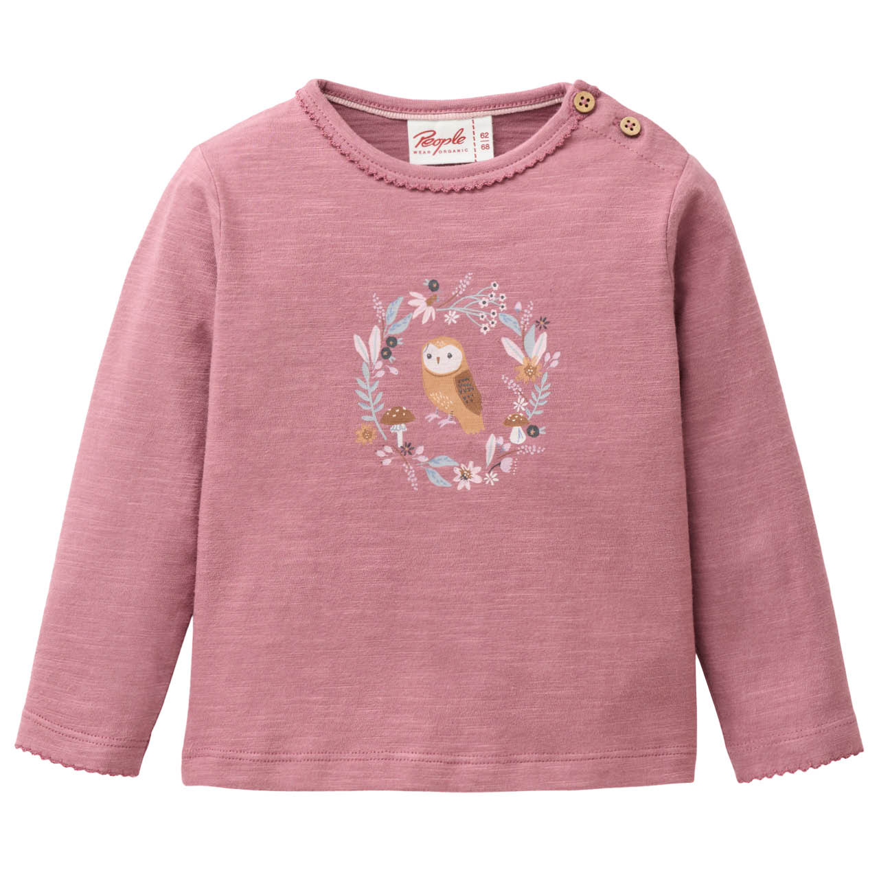 Süßes Langarmshirt Frühlingsprint